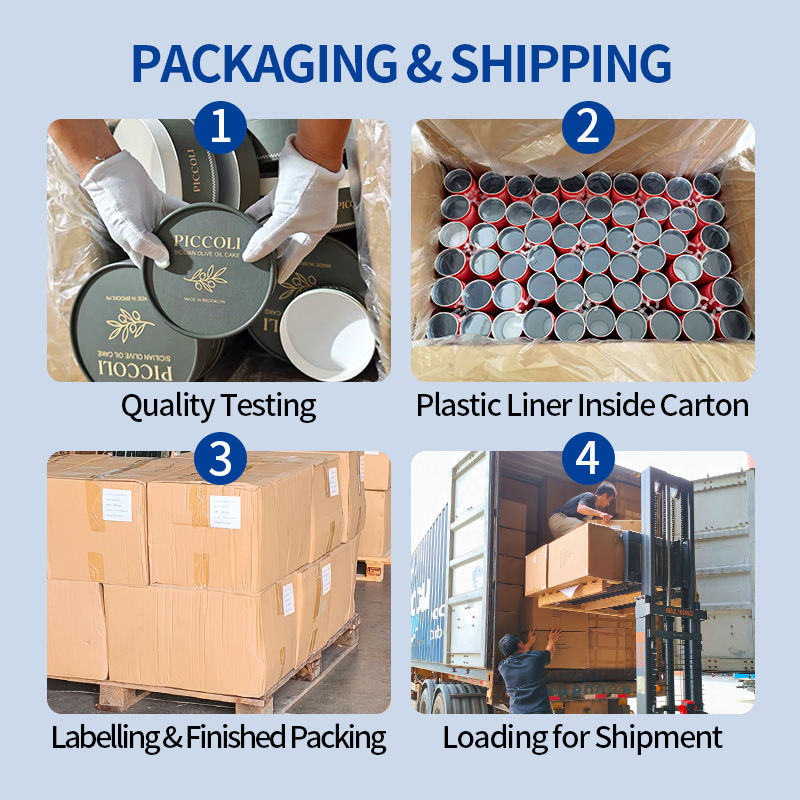 Custom Packaging Containers Paper Tube Packaging for Luxury Gift Box ...