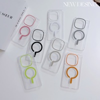 Fundas Protectoras para Teléfono Móvil iQOO 13, a Prueba de Golpes, Anti-Caídas, Magnéticas, Transparentes, con Protección de Lente de PC, Protección Completa de 360 Grados, a Prueba de Polvo