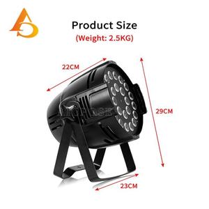 Équipement d'éclairage, projecteur PAR pour scène, lumière PAR LED DMX RGBW 24x12W 4 en 1, projecteur PAR LED - Product Image 5