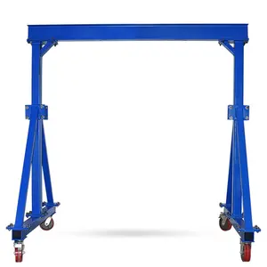 Mini Kleine Doppel Strahl Portalkran Gantry 2000kg 3000kg Einzigen Strahl Girder Strahl Kräne Chinesischen Lieferanten Fabrik