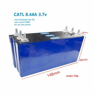 แบตเตอรี่ลิเธียม CATL 3.7V แบบชาร์จได้ NMC 5.2Ah 6.9Ah สำหรับเครื่องเสียงรถยนต์ แบบแท่งปริซึม ความเร็วสูง 50C BYD 6.2Ah - Product Image 2