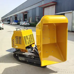 High Endurance Mini Crawler Dumper For Farm And Garden Loading With CE Certification