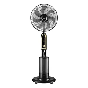 Ventilador de névoa de 18 polegadas eletrodomésticos ventilador de refrigeração de ar portátil com controle ventilador de névoa de água