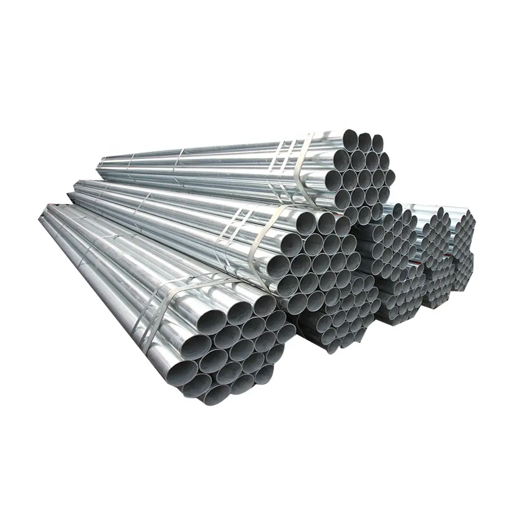 G3444 schedule 40 2.5 inch galvanized steel pipe erw cs threaded hot dipped galvanized pipe 3 inch