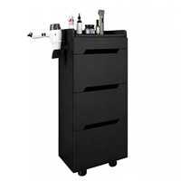 Armoire à outils contemporaine de luxe en MDF pour salon de coiffure, atelier, rangement pour coiffeur, banc de coupe, chariot de salon