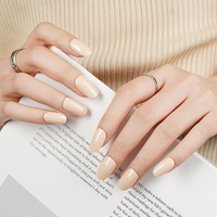 Nouvelles bandes de gel pour ongles au prix d'usine, bandes de gel de couleur unie DND, bandes de gel pour ongles au design printanier