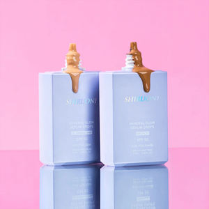 Suero Protector Solar Mineral con Color de Marca Privada, Vegano, Orgánico, con Ácido Hialurónico, <span class=keywords><strong>SPF</strong></span> 50+, Hidratante, Protector Solar Facial - Product Image 1