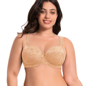 Sujetador <span class=keywords><strong>de</strong></span> Copa Completa <span class=keywords><strong>de</strong></span> Talla Grande al por Mayor, Últimos Diseños, Ropa Interior Cómoda para el Día a Día para Senos <span class=keywords><strong>Grandes</strong></span> - Product Image 1