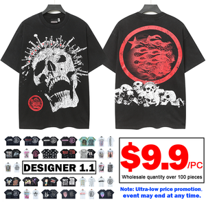 T-shirt Hell 1.1 – Fournisseur et fabricant en gros de vêtements 100 % coton avec balise NFC à scanner – Qualité supérieure – T-shirt streetwear pour homme - Product Image 1