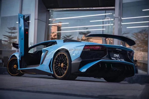 ชุดแต่งตัวถังคาร์บอนไฟเบอร์แบบแห้งสไตล์ LP750 SV สำหรับ Lamborghini Aventador LP700 720 740 อัพเกรดกันชนหน้า-หลังและสปอยเลอร์หลัง - Product Image 6