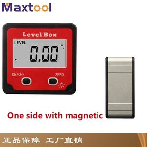 Dijital İnklinometre ve seviye kutusu ahşap için arka ışık Mini dijital iletki ile OEM desteklenen DIY sınıf araçları - Product Image 3