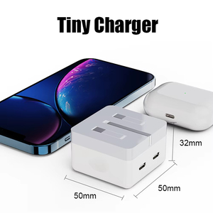 Chargeur rapide 35W double USB Port C pliable Type C Chargeur mural rapide UK US EU Block pour <span class=keywords><strong>iPhone</strong></span> 14 Pro Max 12 13 iPad Adaptateur secteur - Product Image 5