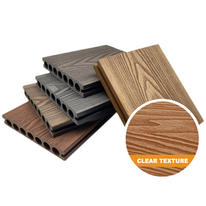 3D Deep Embossed Wpc Outdoor Raw MaterialWood Plastic Composite <b>Decking</b> Wpc <b>Decking</b> Other <b>Landscaping</b> & <b>Decking</b> - Product Image 1
