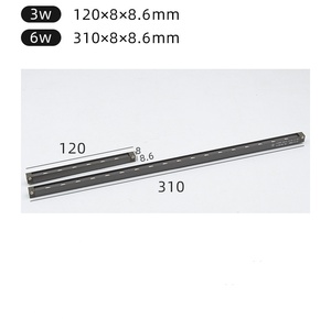 Système d'éclairage sur rail 12V DC, mini-spots, bande lumineuse linéaire, grille lumineuse <span class=keywords><strong>LED</strong></span> pour camping-car, caravane, armoire, vitrine - Product Image 6