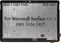 شاشة LCD جديدة مع لوحة لمس رقمية لجهاز مايكروسوفت سيرفس جو 2 1901، قطعة بديلة للشاشة للاستخدام التجاري