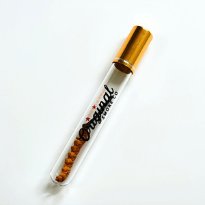 Tubo de ensayo de vidrio de borosilicato alto con fondo redondo y tapa para Cordyceps Sinensis de Tianjing, botella de embalaje 1386 - Product Image 1