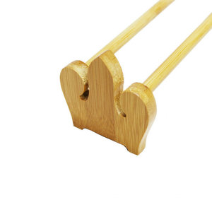 Portavasos de bambú ovalado, colgante, con escurridor para almacenamiento de platos y tazones de cocina - Product Image 5