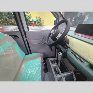 Mobil listrik Mini Model populer 2025, untuk penggunaan pribadi tertutup desain 2 pintu dengan lampu LED jangkauan 210km kendaraan energi baru - Product Image 6