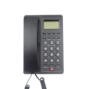 Téléphone fixe filaire traditionnel Beawin à bas prix avec identification de l'appelant, numérotation rapide, touches de mémoire à une touche, réseau PSTN - Product Image 3