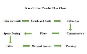 Vente en gros d'extrait de kava kava poudre de racine de kava 30% 60% 70% 80% kavalactones 99 extrait de kava - Product Image 2