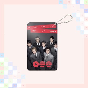 Llavero de acrílico con foto de ídolo de K-pop, colgante de la gira mundial de <span class=keywords><strong>BTS</strong></span> con cadena de cuentas para bolso, accesorio de colección para fans - Product Image 2