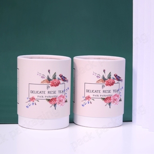 Eco-Friendly Food Grade Loose Leaf Craft Paper Cardboard Loose <strong>Tea</strong> Paper <strong>Box</strong> For Packing Multi Pack Mini <strong>Tea</strong> Stack Canisters - Product Image 5