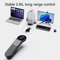 Souris aérienne sans fil télécommandée avec pointeur laser pour iPhone, ordinateur portable, Android, iPad, défileur TikTok, déclencheur d'appareil photo, tourneur de page, gadget intelligent