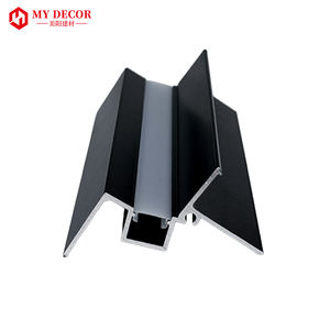 Profilé en aluminium LED pour plafond, design moderne, ligne d'ombre, bordure de plaque de plâtre, <span class=keywords><strong>canal</strong></span>, décoration de coin de mur - Product Image 6