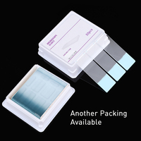 Laboratory Medical Microscope Prepared Slides Disposable Color Frosted Ground Edges Microscope Glass Slides 7109
