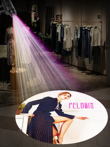 Logo proiettore uso HD LED lente Gobo pezzi modello personalizzato lente Gobo monocolore - Product Image 3