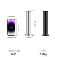 Diffuseur d'huiles essentielles sans fil/contrôle par application, diffuseur d'arômes industriel grand format personnalisé avec port USB Type-C