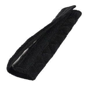 Couvre-ceintures de sécurité 250 mm x 60 mm, coussinets matelassés noirs pour ceintures de sécurité de voiture, pour usage automobile - Product Image 3
