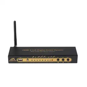HD851BT DTS AC3 5.1 Dekoder Audio Saluran Suara Convert DAC Separator USB Sound Card Komputer