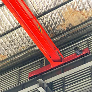 5 Ton 10 Ton 20 Ton Single Girder Travelling Crane <b>Running</b> Single Beam Overhead Crane - Product Image 4