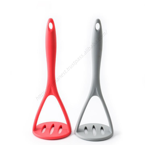Presse-purée portable en silicone Syh1281, presse manuelle pour légumes, fruits et citrons, ustensile de cuisine en acier inoxydable, vente en gros - Product Image 5