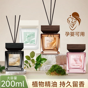 Encounter Reed <b>Diffuser</b> 100Ml Glass Home Fragrance Aromatherapy Rectangular Shape Odor Elimination - Product Image 3