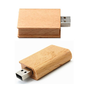 Heißer Verkauf Business Geschenk Usb 2.0 3,0 Holz Buch Förmigen Usb-Stick Holz U Disk Memory Stick Mit Logo benutzerdefinierte - Product Image 2