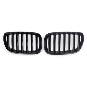 Tiypeor กระจังหน้ารถยนต์สีดำ ABS กระจังหน้าแบบแถวเดียวสำหรับ BMW E53 1999-2003 - Product Image 1