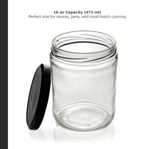 Pot en verre pour miel de qualité alimentaire en stock - Product Image 2