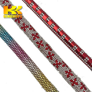 Tiras De Strass Cinta De Diamantes Tiras De Cristales Brillantes 6mm <strong>Y</strong> 8mm for Lady Sandals Upper Decoration - Product Image 1