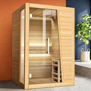 Sauna Interior Compacta <span class=keywords><strong>para</strong></span> 1-2 Personas, Ideal <span class=keywords><strong>para</strong></span> Apartamentos, Baños, Hogar, Bienestar, Relajación y Terapia - Product Image 1