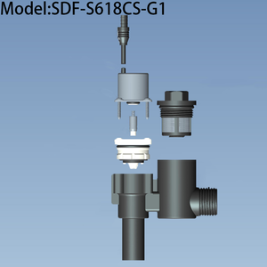 Goldenland DC <span class=keywords><strong>9V</strong></span> Válvula <span class=keywords><strong>solenoide</strong></span> de enclavamiento G1/2, para descarga automática de urinario OEM compatible con el servicio de urinarios - Product Image 5