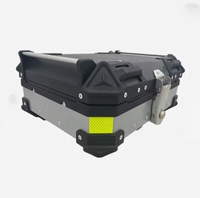 Promotion : Grande Boîte de Rangement Rigide Étanche 22L en Alliage d'Aluminium pour Moto (Installation/Amélioration)