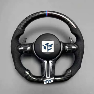 Volant de voiture LED en fibre de carbone pour <span class=keywords><strong>BMW</strong></span> G30 G20 G01 G02 G05 G06 G07 M4 M5 F90 M8 X3 X4 X5 X6 F40 F44 F97 F98 F95 F96 G11 G12 - Product Image 6