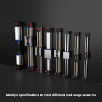 50-3900mm CNC modul linier melacak gerak meja geser xyz sumbu meja geser untuk 3D printer kit lengan robot