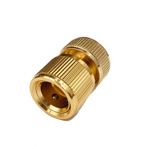 Boquilla de agua de conexión rápida de aleación de aluminio Han Dabang, acoplamiento de 10 mm para manguera de jardín - Product Image 1