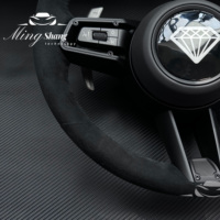 Volant en Alcantara pour Macan Cayenne Panamera Taycan 718 Cayman 991 992 911 911.2 Carrera GT2 GT2RS GT3 GT3RS GT3 RS GT4