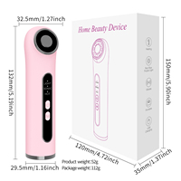 Masseur électrique pour les yeux, utilisé pour les cernes, les poches, les ridules, les rides, les poches sous les yeux, vibration sonore, chauffage, portable