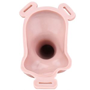 Nuevo Diseño Anillo para Pene con Condón, Juguete Sexual Masculino Realista de Silicona Suave, Dildo Hueco con Correa, Extensor de Pene para Hombre - Product Image 4