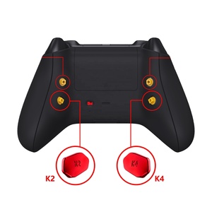ปุ่มหลังแบบใหม่สีแดงโครเมียม K1 K2 K3 K4 และสวิตช์แบบกดสำหรับคอนโทรลเลอร์ Xbox Series XS ชุดอุปกรณ์ EXtremerate Hope Remap - Product Image 4